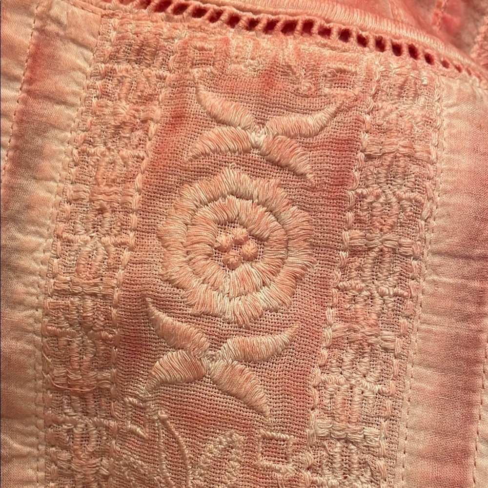Soft Surroundings Pink Tank Top with Pintuck Details - Picture 9 of 10
